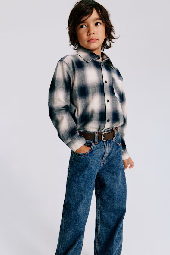 Джинсы свободного кроя baggy fit