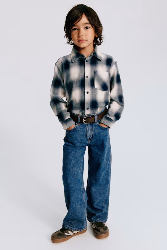 Джинсы свободного кроя baggy fit