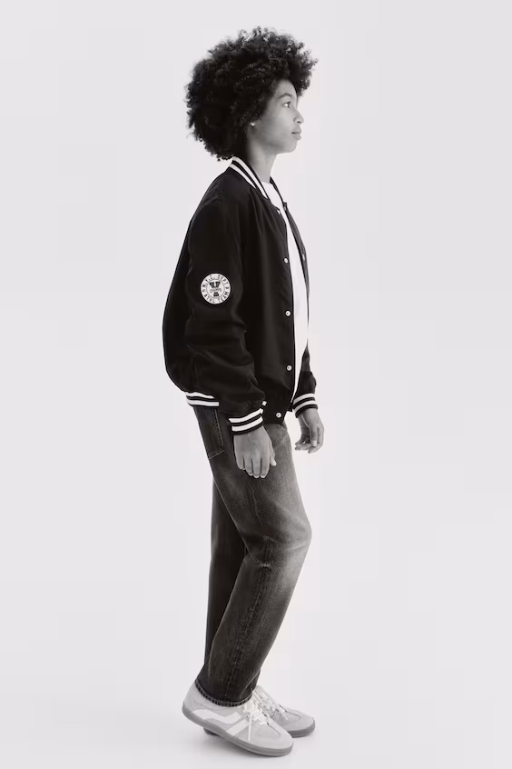 Джинсы relaxed tapered fit