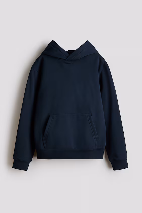Толстовка с капюшоном и теплой внутренней отделкой h&m