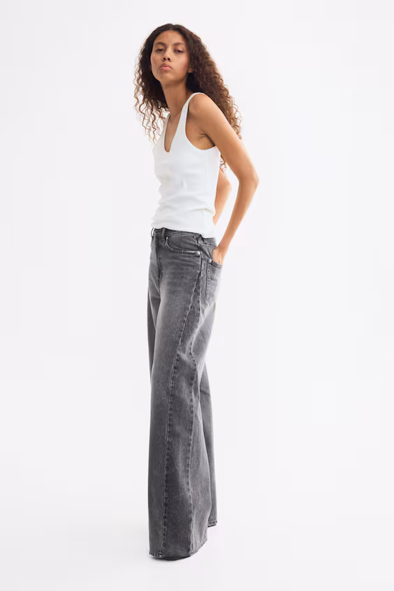 Джинсы straight regular waist