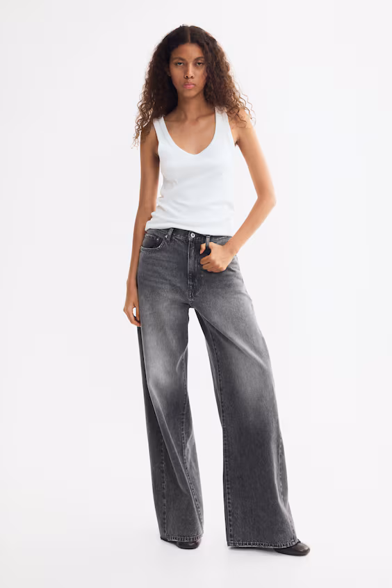 Джинсы straight regular waist