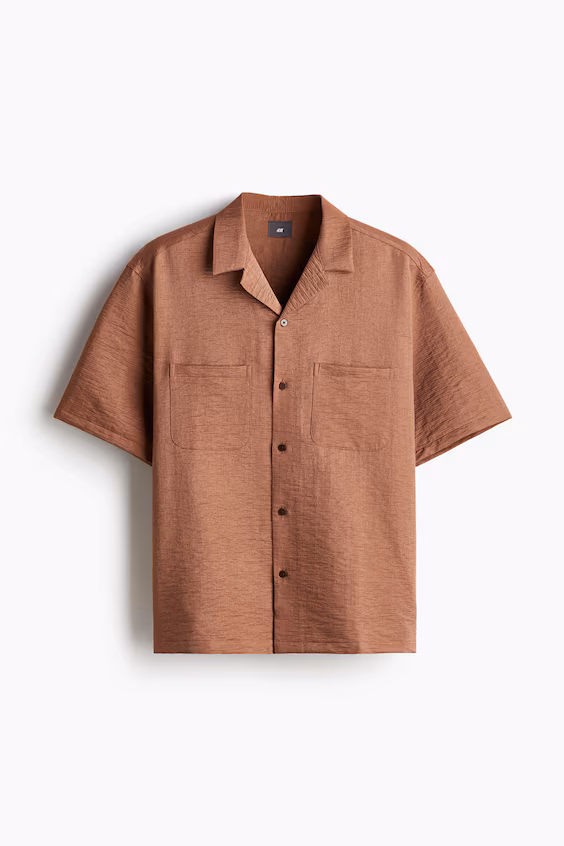 Рубашка loose fit для отдыха