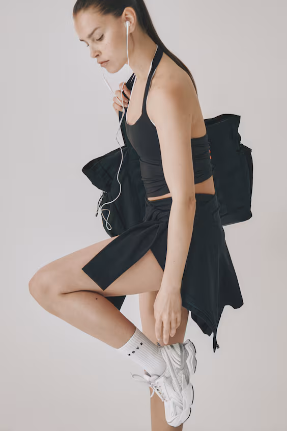 Спортивный топ без рукавов с технологией softmove™ h&m