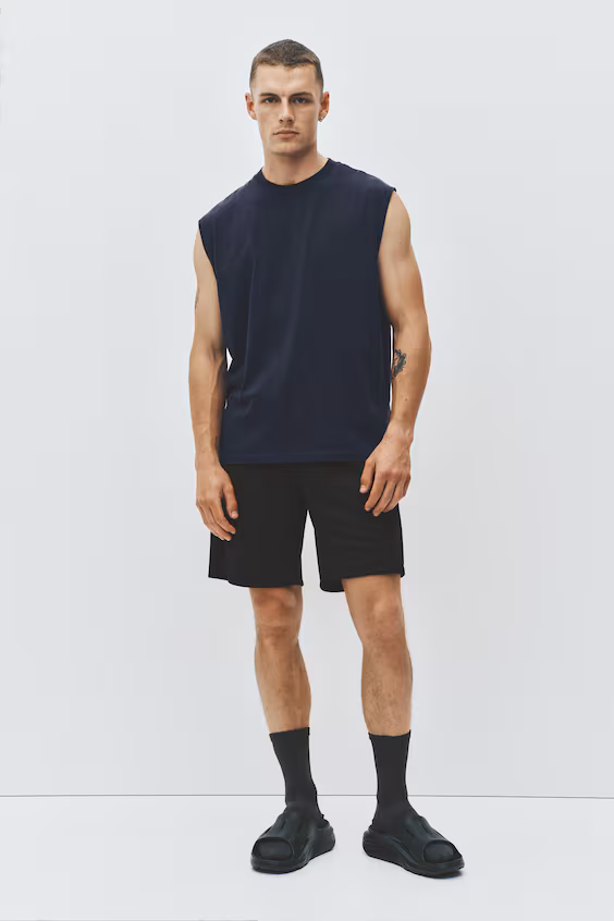 Спортивный топ без рукавов loose fit с drymove™