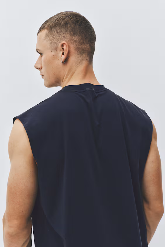 Спортивный топ без рукавов loose fit с drymove™