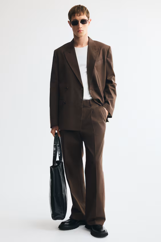 Пальто relaxed fit с застежкой
