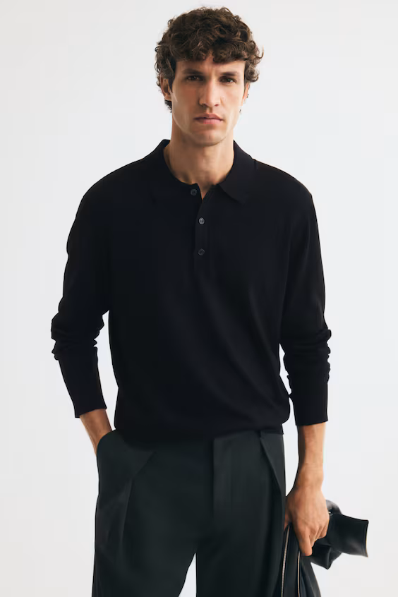 Поло из трикотажа regular fit