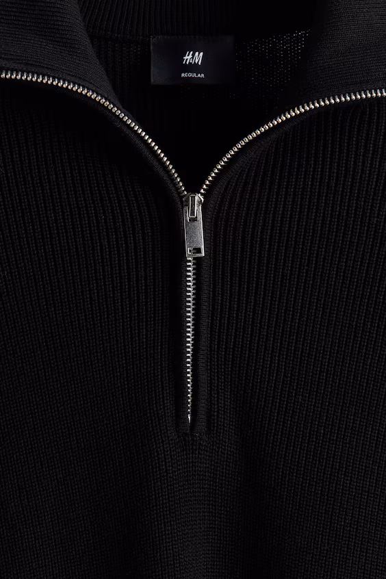 Свитер на молнии regular fit