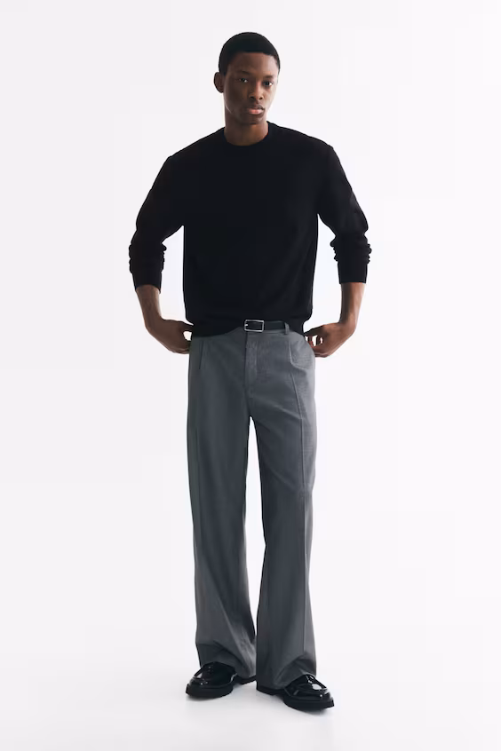 Свитер из тонкой ткани regular fit