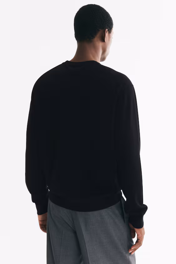 Свитер из тонкой ткани regular fit