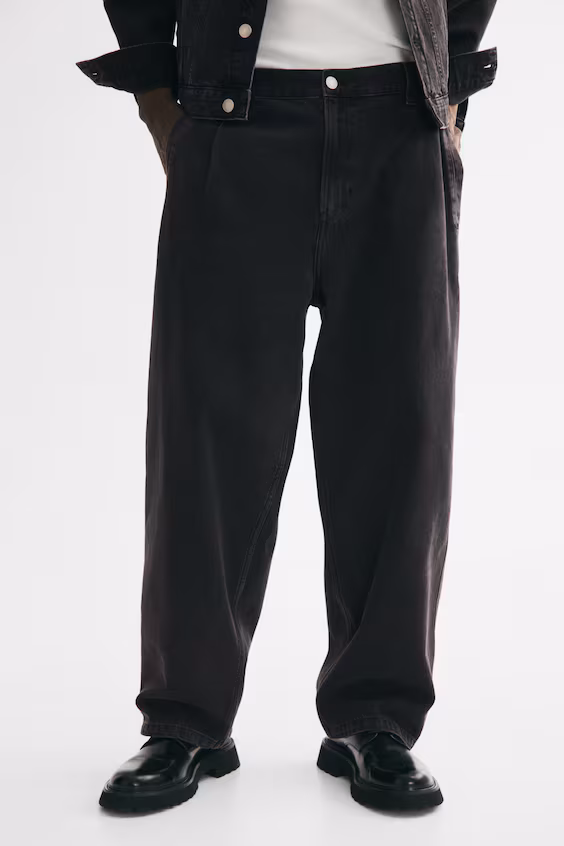 Свободные джинсы baggy
