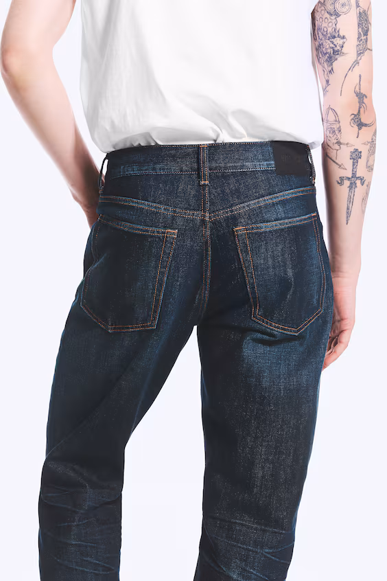 Джинсы mercury bootcut комфортного кроя средней посадки