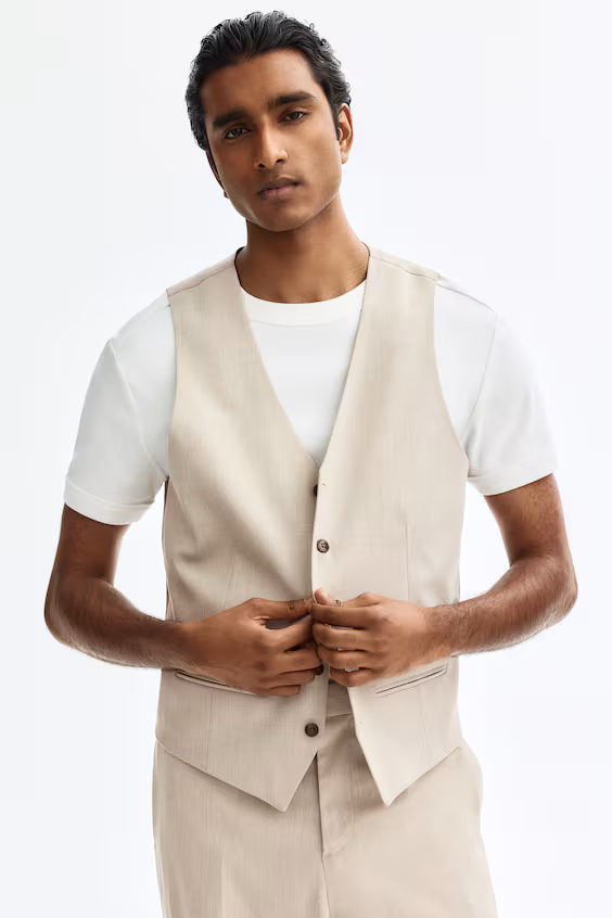 Узкий жилет slim fit