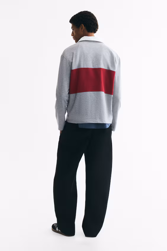 Регби-свитер из хлопка regular fit