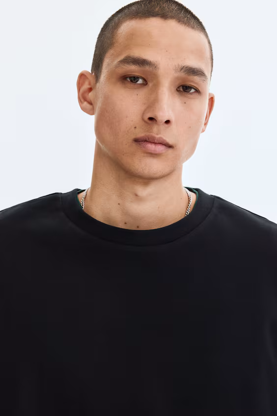 Футболка из интерлока loose fit