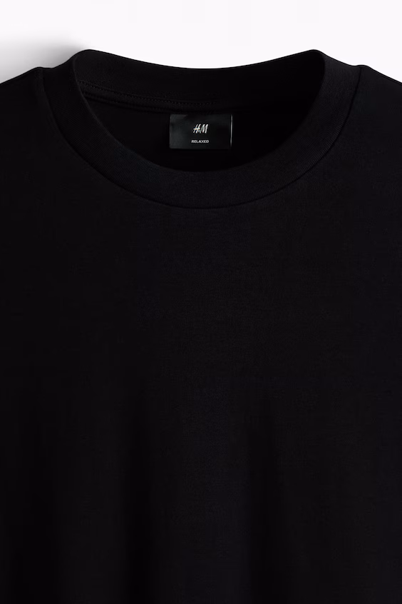 Футболка из интерлока loose fit