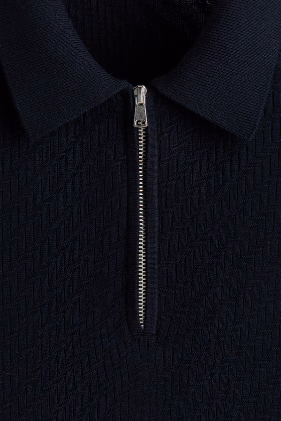 Футболка с текстурой slim fit