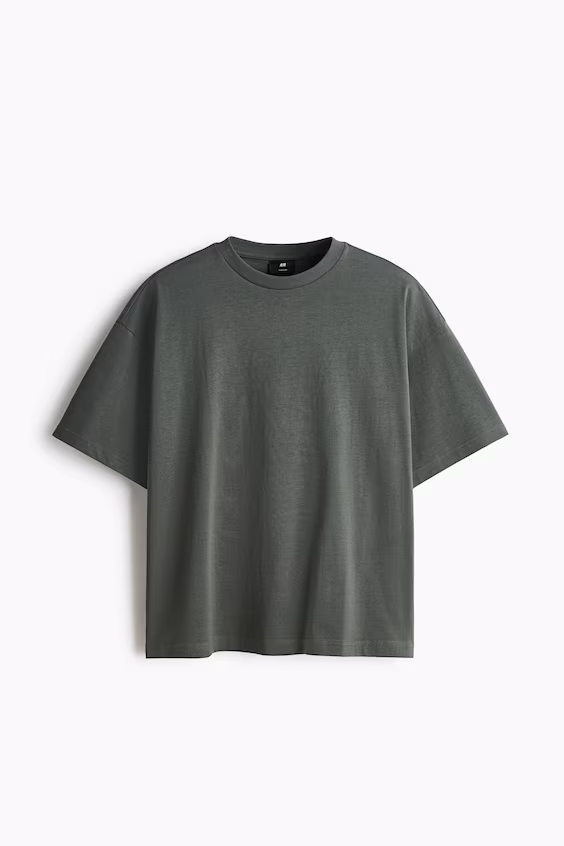 Футболка из хлопка с комфортной посадкой oversized fit
