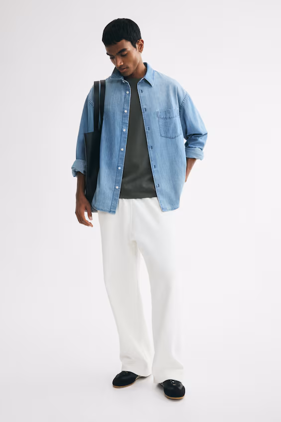 Футболка из хлопка с комфортной посадкой oversized fit