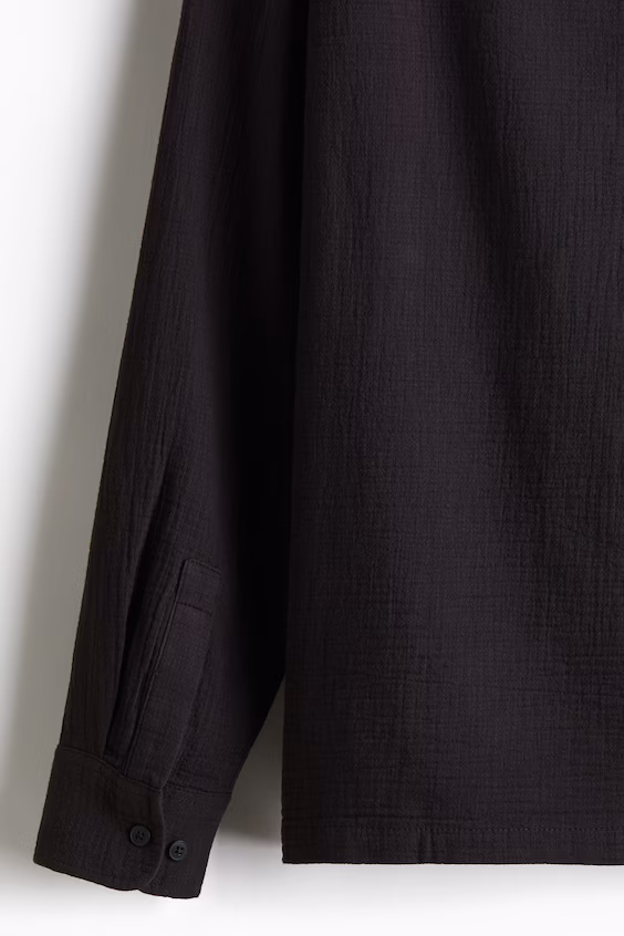 Рубашка в стиле rегular fit из муслина