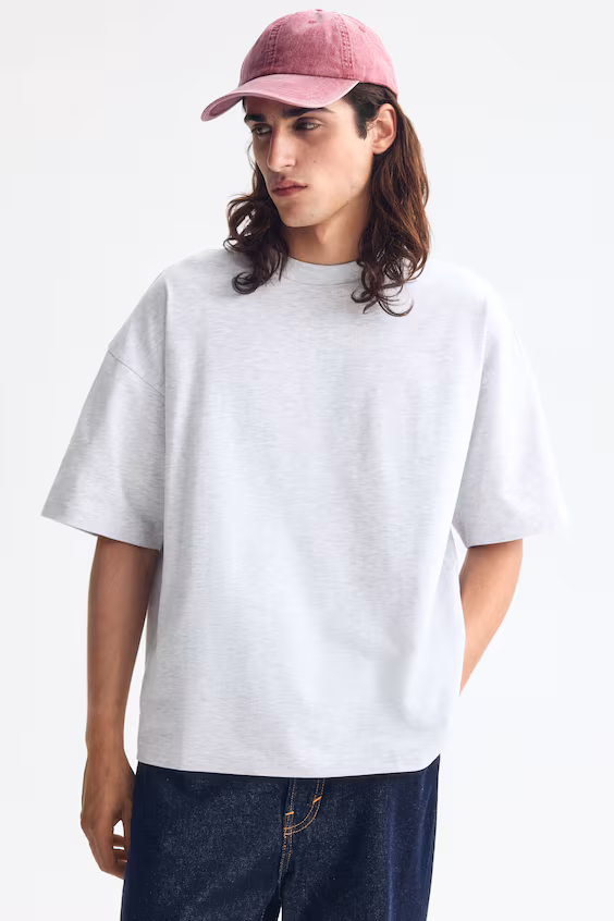 Футболка из хлопка oversized fit