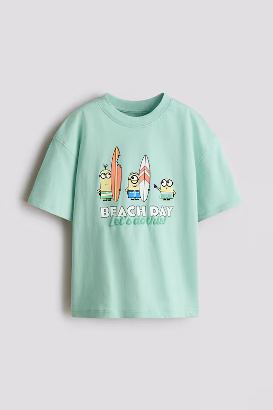 Футболка oversize с принтом
