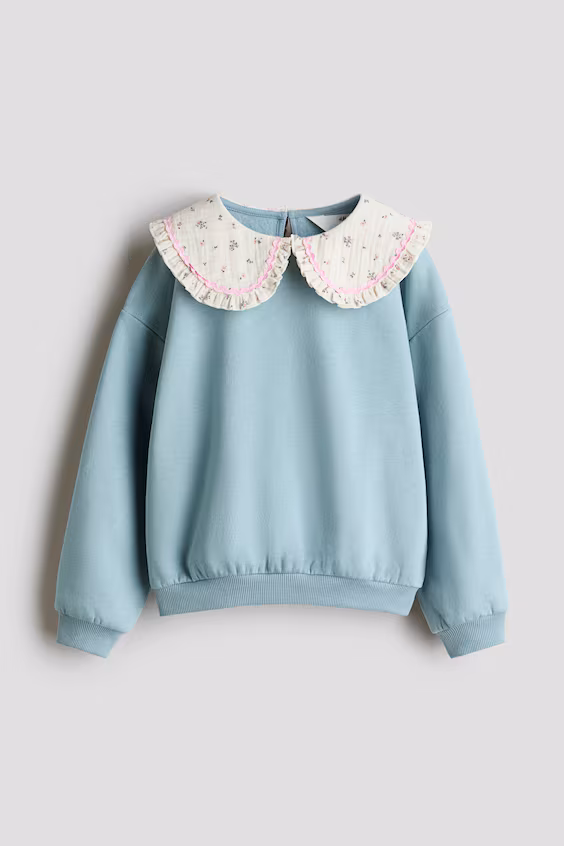 Свитер с воротником h&m