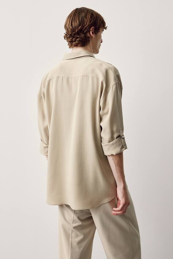 Рубашка из лиоцелла regular fit