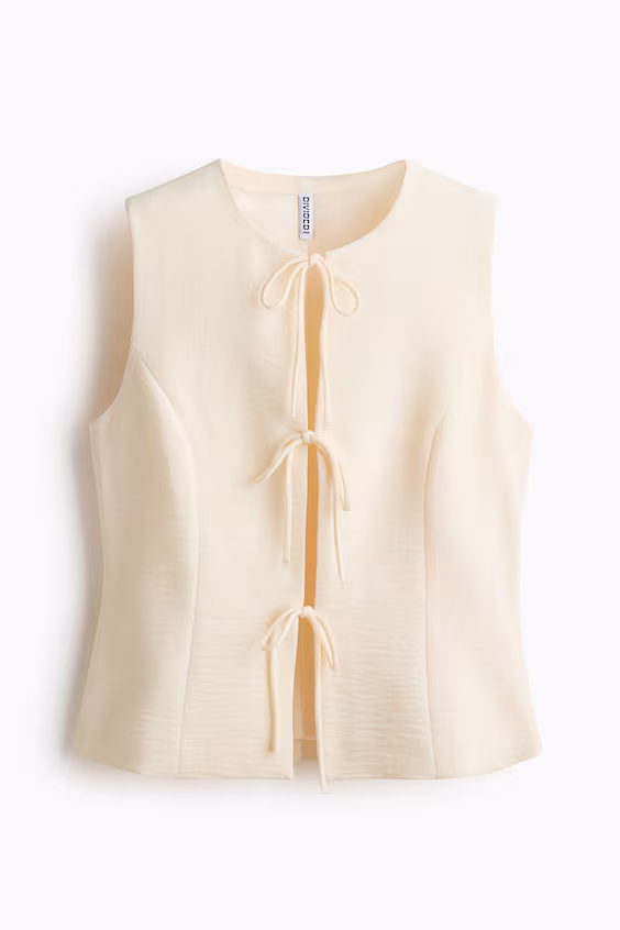 Жилет с завязками h&m