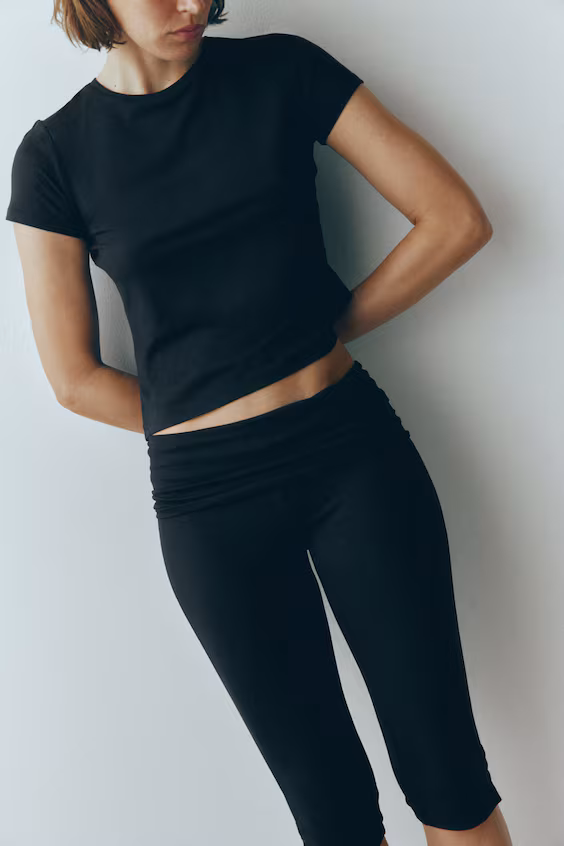 Капри из джерси h&m