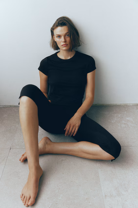 Капри из джерси h&m