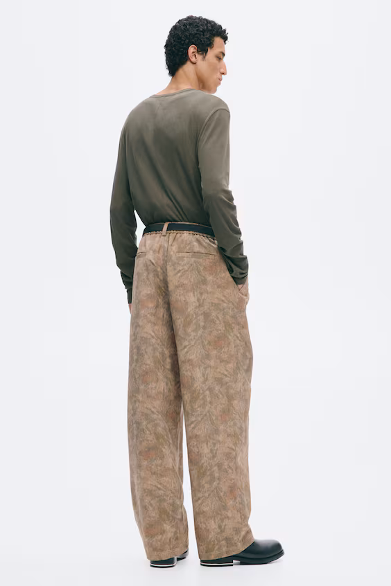 Брюки комфортного кроя relaxed fit