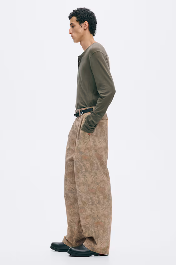Брюки комфортного кроя relaxed fit