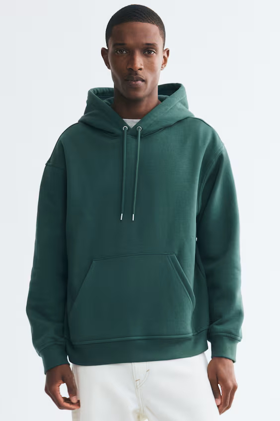 Свободная толстовка с капюшоном