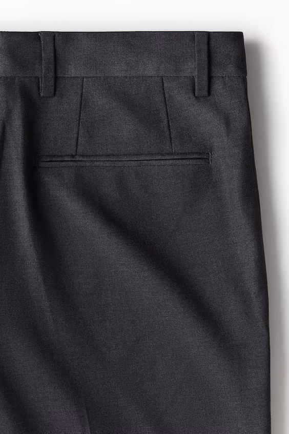 Брюки slim fit костюмные