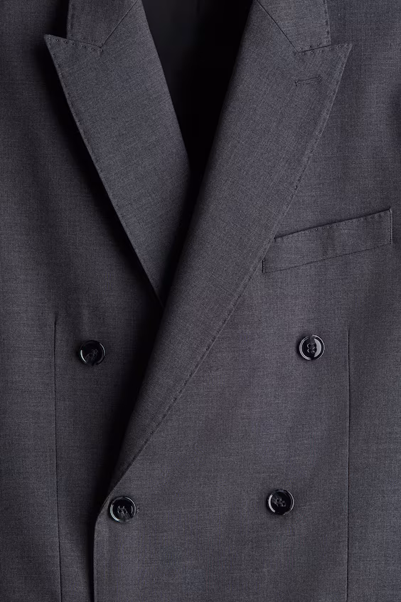 Пиджак regular fit с застежкой на пуговицу