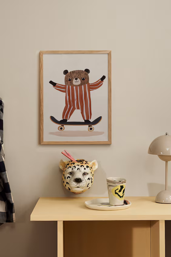 Постер skater bear joy