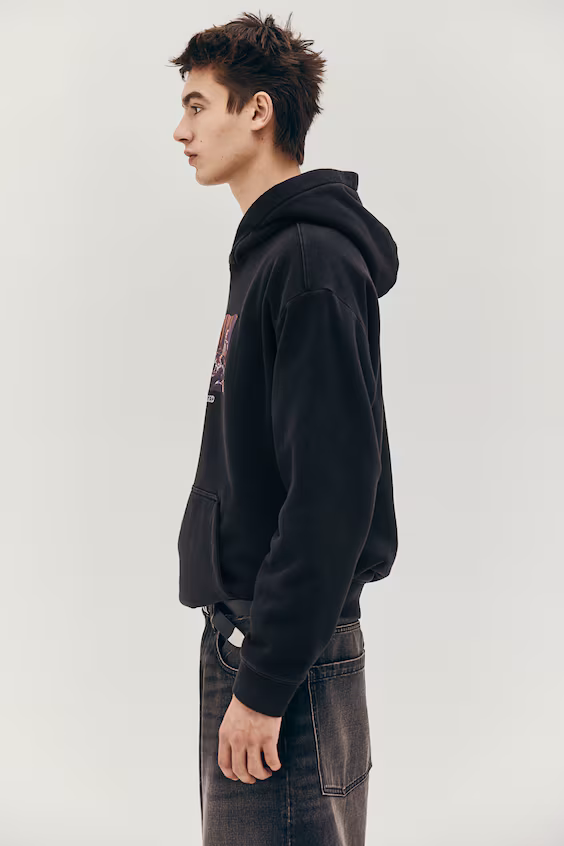 Толстовка с капюшоном loose fit