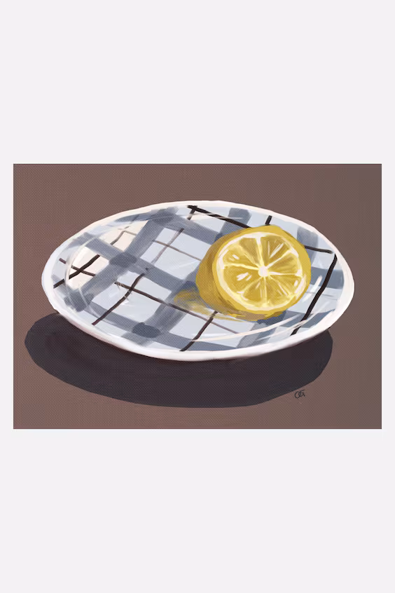 Декоративная тарелка charlotte trudgett - pancakes