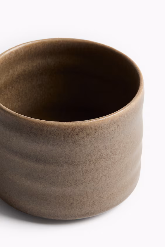 Кружка из керамики из шамота