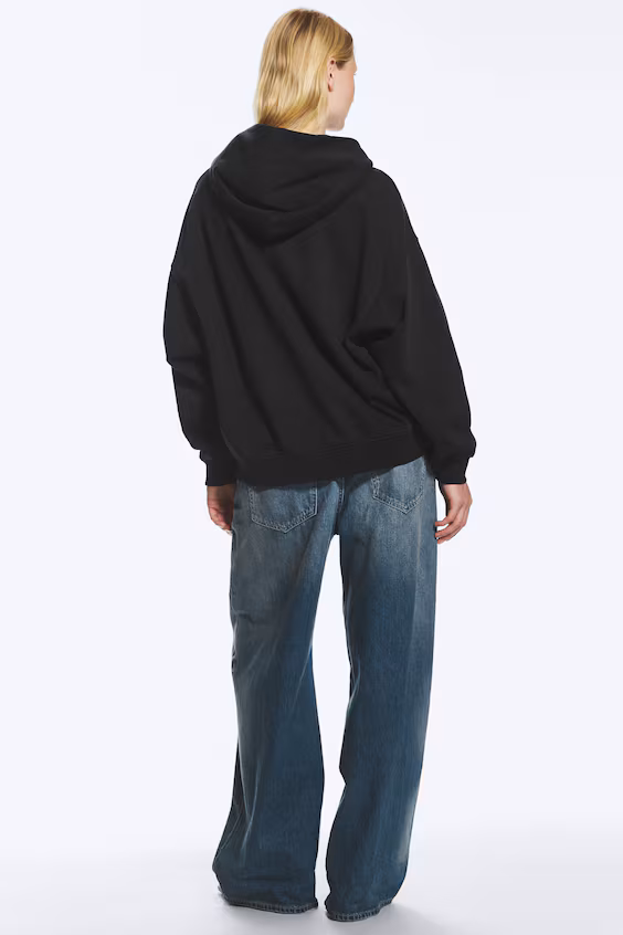 Худи с прострочкой h&m