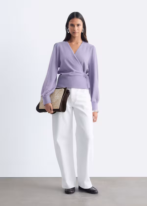 Кардиган из мериносовой шерсти h&m