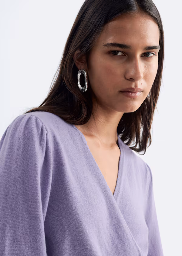 Кардиган из мериносовой шерсти h&m