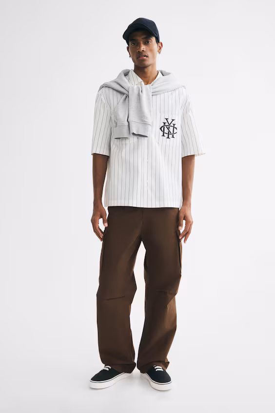 Комфортные брюки карго relaxed fit