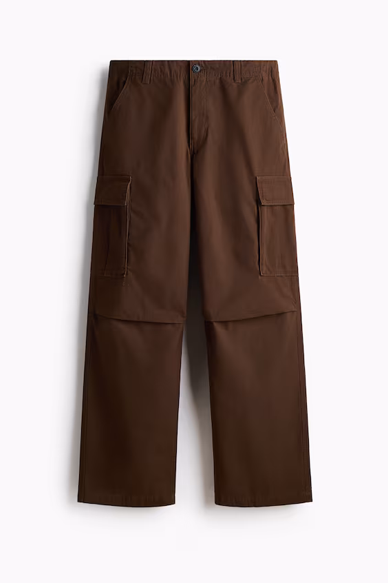 Комфортные брюки карго relaxed fit