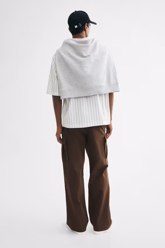 Комфортные брюки карго relaxed fit