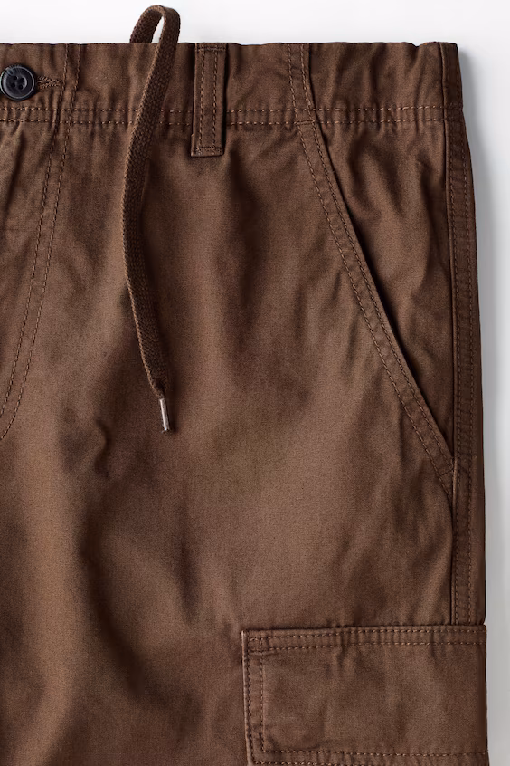 Комфортные брюки карго relaxed fit
