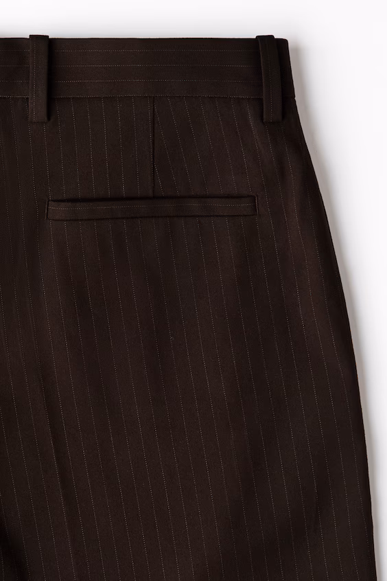 Классические брюки свободного кроя h&m