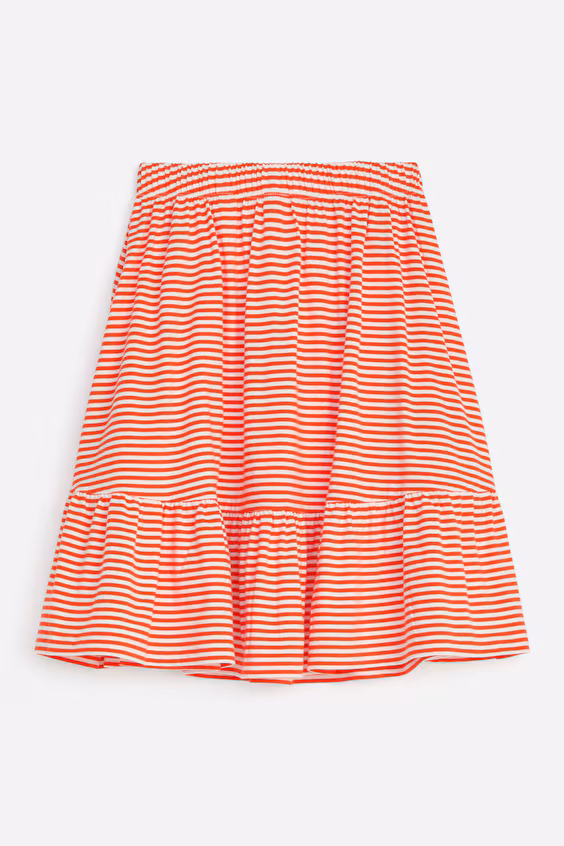 Вязаная юбка с оборками h&m